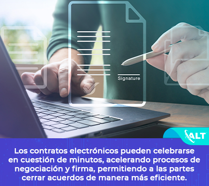 Abogado Realiza Contrato Electrónico con Firma Digital