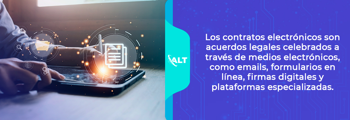 Muestra de Cómo Funcionan los Contratos Electrónicos