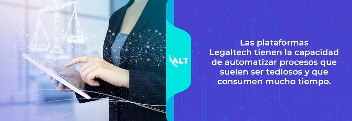 Abogada Muestra Plataformas Legaltech en el Mercado Jurdico